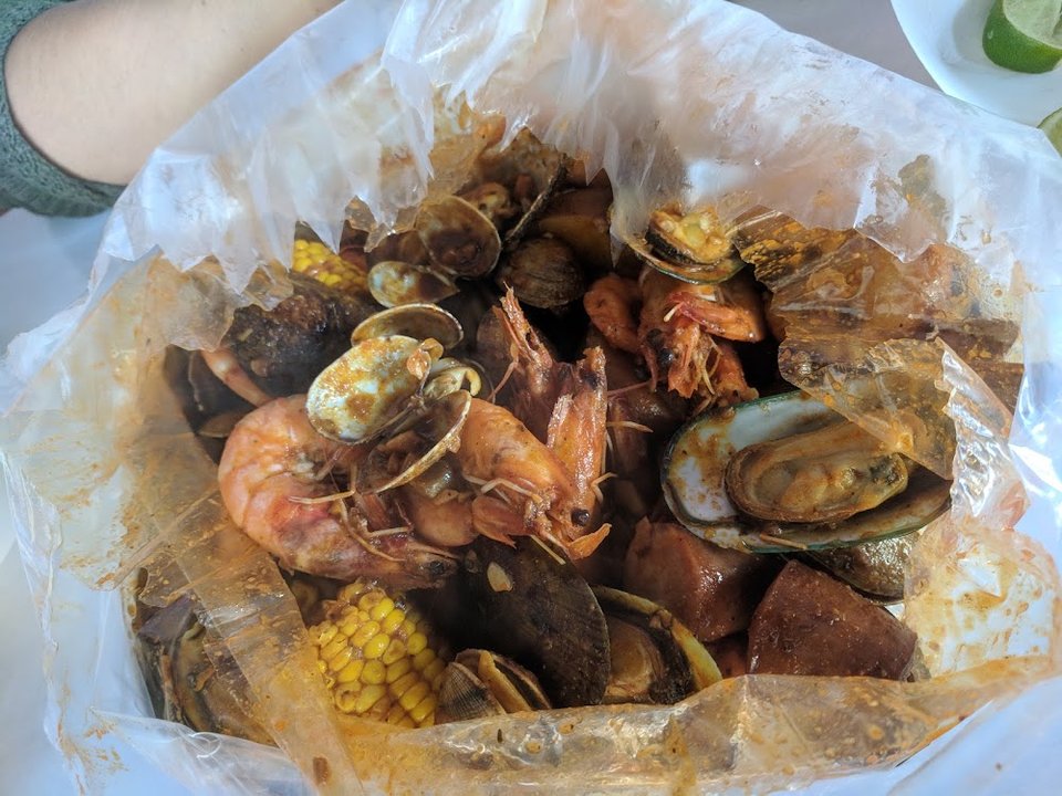 Shrimp Crawfish and Mussels